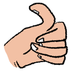 Just thumbs up
