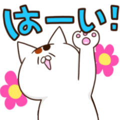 デカ文字☆日常会話な猫