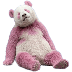 BIG! ピンクのパンダ　実写