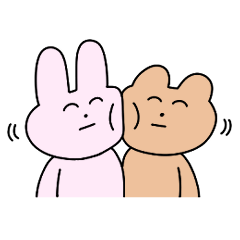 仲の良いスタンプ