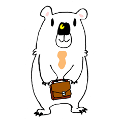 ハーフぐま　つきしろさん