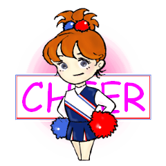 Emily is a cheerleader