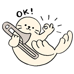 トロンボーンあざらし