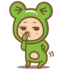 ニヒルなやつ、ゲコチュー。