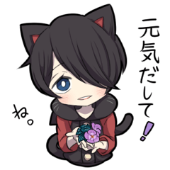 黒猫少年５