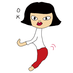 すぐイラッとするオカッパ