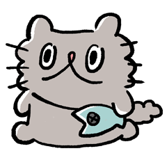 ねこのぶーちゃんスタンプ