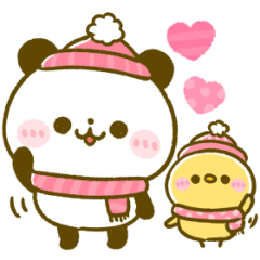 冬♡ぴよぱんだ