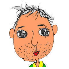 ひげの濃いタカオのためのスタンプ