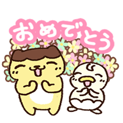 ネコのプリンと小鳥のピース３