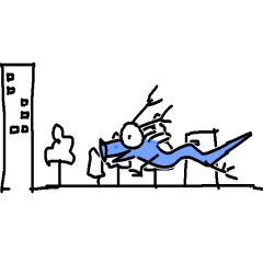 大きな目の動物たち