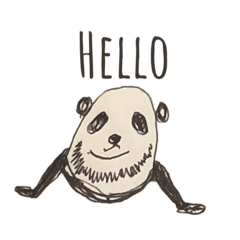 髭もじゃパンダ