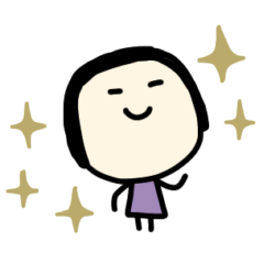 ほんわか♡ボブ女の子【色々スタンプ】