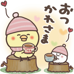 動く！まるいやつらとトリさんの冬