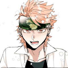 一次創作さとりBL記念スタンプ（きすけ）