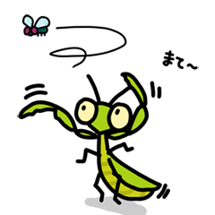 カマキリのスタンプ★