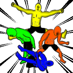 カラーマッスルヒーロー