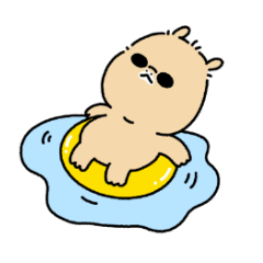 ぽっちゃりしたカピバラ