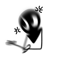 ダレカサン（色んな怒り方スタンプ）