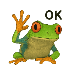 アカメアマガエルら