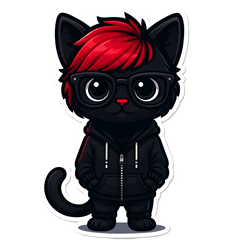 黒猫、気まぐれモノローグ。