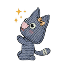 Travel with the wool -Big -Faced Cat