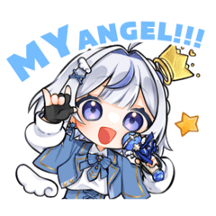 天染奏羽の日常スタンプ