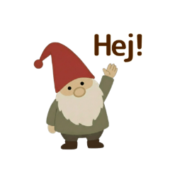 トムテの日常｜スウェーデン語の挨拶も！