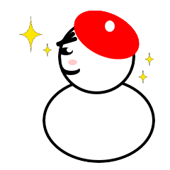 ゆきだるま遊び