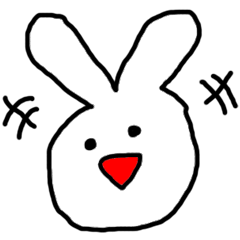 ちょいウザうさぎ７（顔だけver）