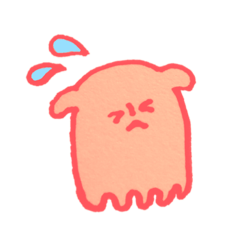 誰がなんと言おうとメンダコのスタンプ