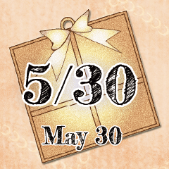 5月30日記念日BIGスタンプ