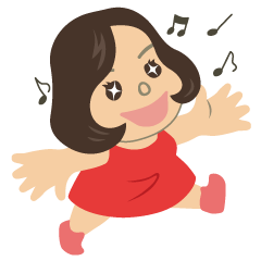 旅行会社の”やそちゃん”スタンプ