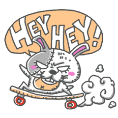 ウサギ先輩 英語版