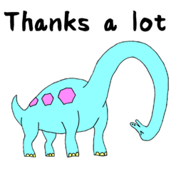 恐竜といろいろ