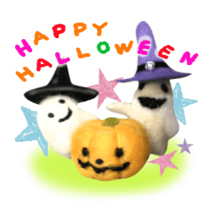 ふわふわな仲間（ハロウィン）