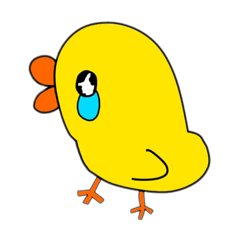可愛いひよこ自作
