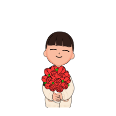 無料スタンプです