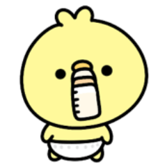 甘えたいバブ♡シュールなミニひよこ