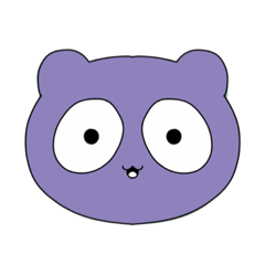 むらさきのくま