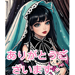 アニメのドレス少女(日常用語)