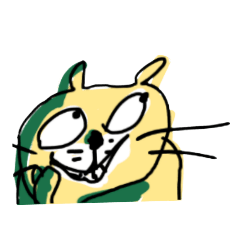 ややキモどうぶつすたんぷ（文字なし）