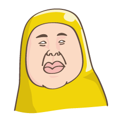 全身タイツのおばさんゴールド