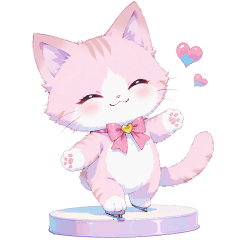 ふんわり♡スケートにゃんこ