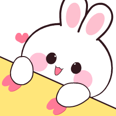 Kawaii Rabbit 7 : Animated Stickers