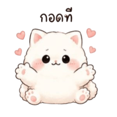 Fluffy Cloud Kitten