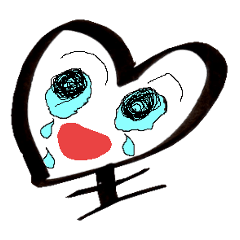 ハートの顔