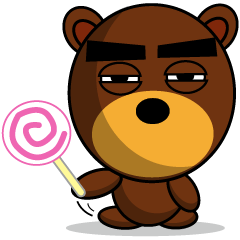 黒眉毛の熊さん９