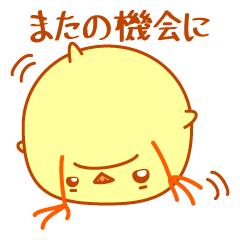 クールでキュートなひよこ