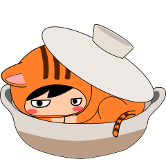 着ぐるみ★ねこ鍋